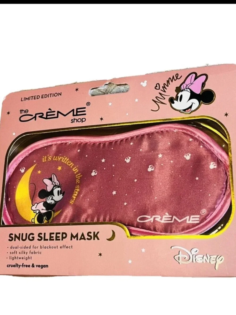 The Creme Shop Disney Minnie Mouse Snug Sleep Mask